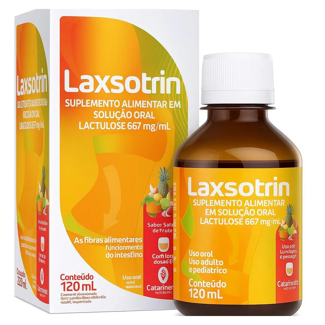 Laxsotrin Catarinense Lactulose Salada de Frutas 120Ml