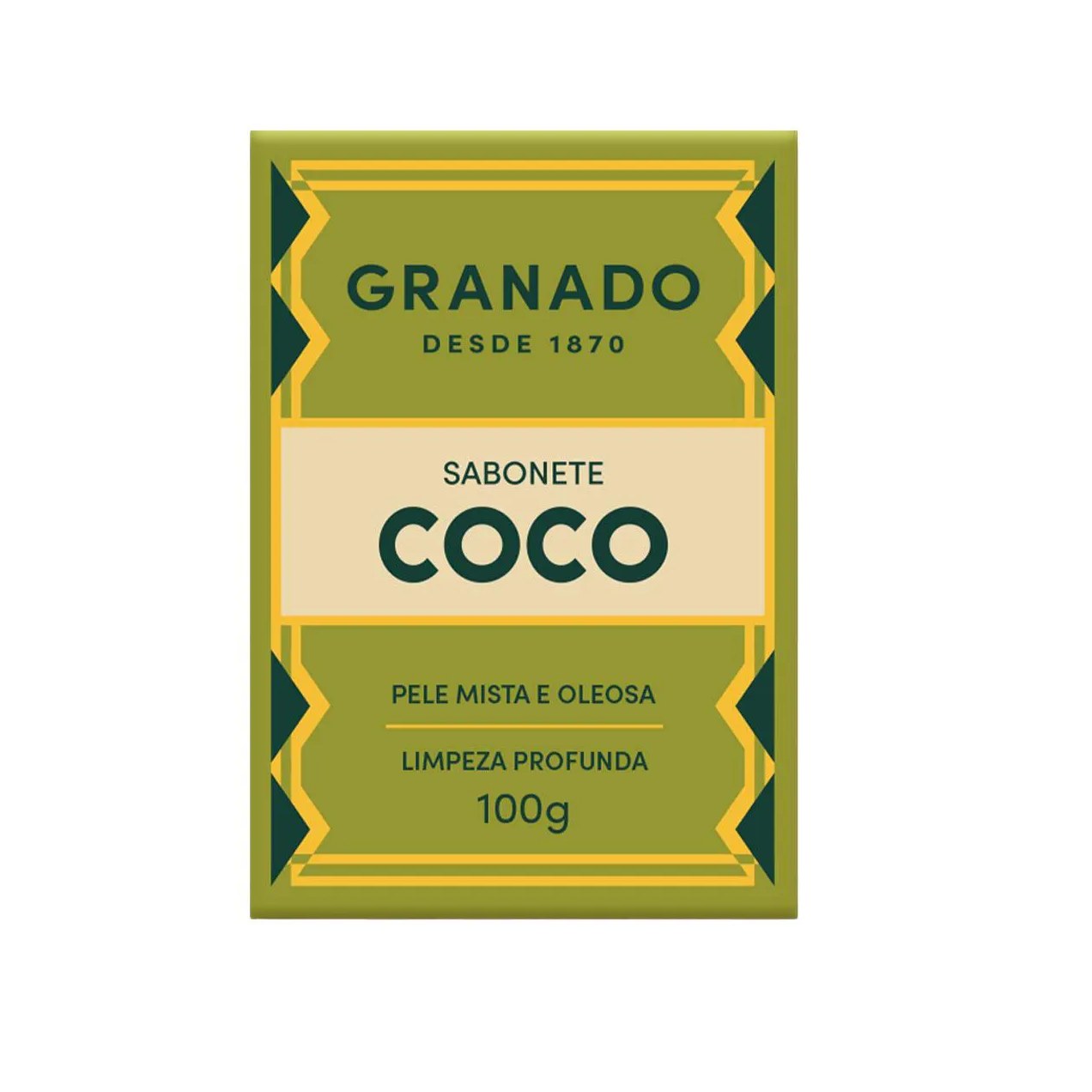 Sabonete em Barra Granado Coco Pele Mista a Oleosa com 100g