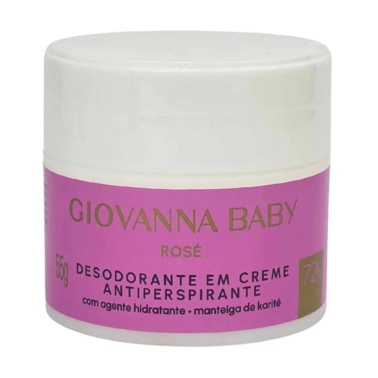 Desodorante Creme Rosé 72H Giovanna Baby 55G