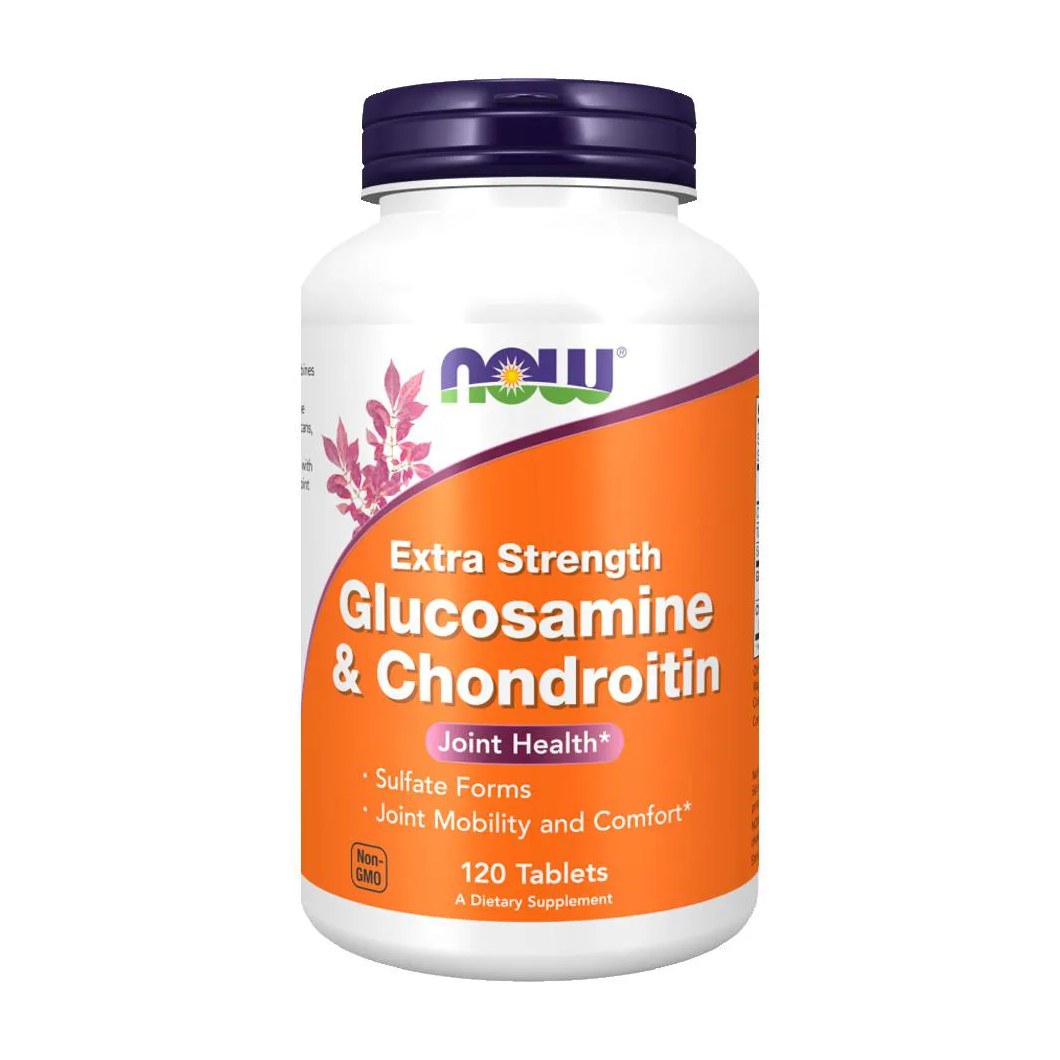 Glucosamina Condroitina Now Foods 120 Tabs Importado