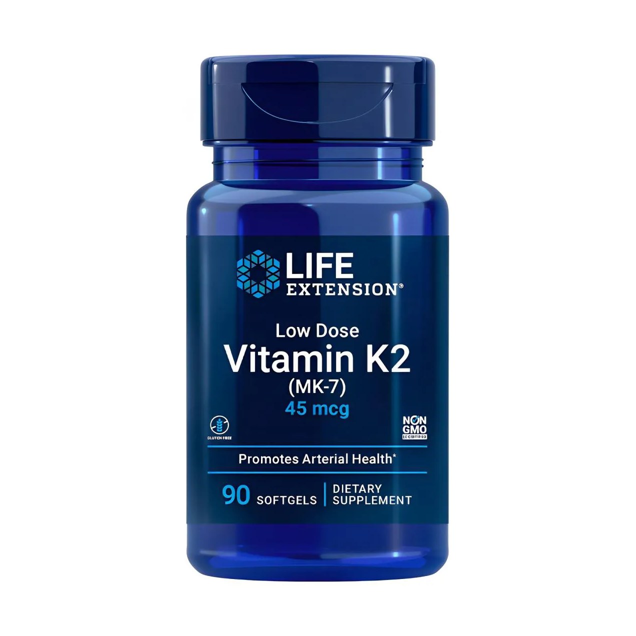 Vitamina K2 Mk7 45Mcg Life Extension 90 Soft Importado
