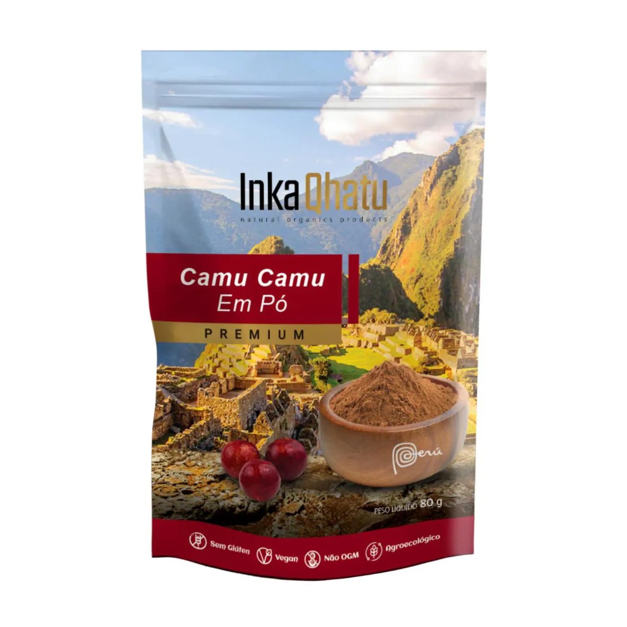 Camu Camu em Pó 80G - Inka Qhatu
