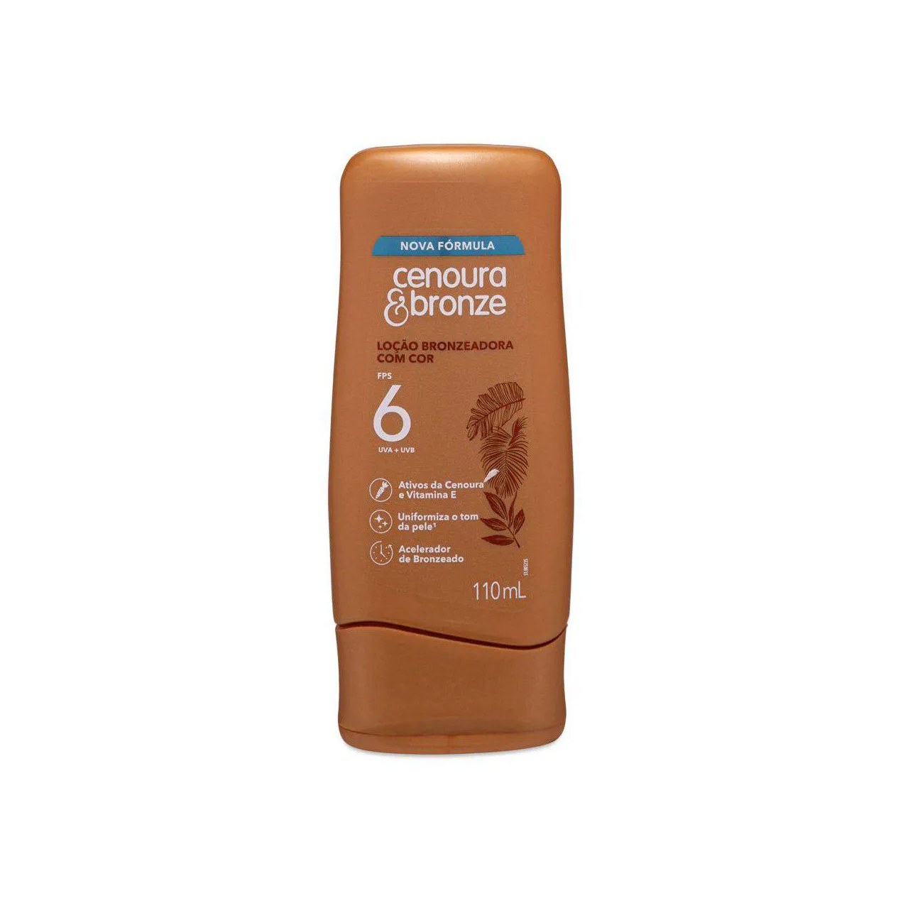 Loção Bronzeadora com Cor Cenoura & Bronze FPS 6 110ml