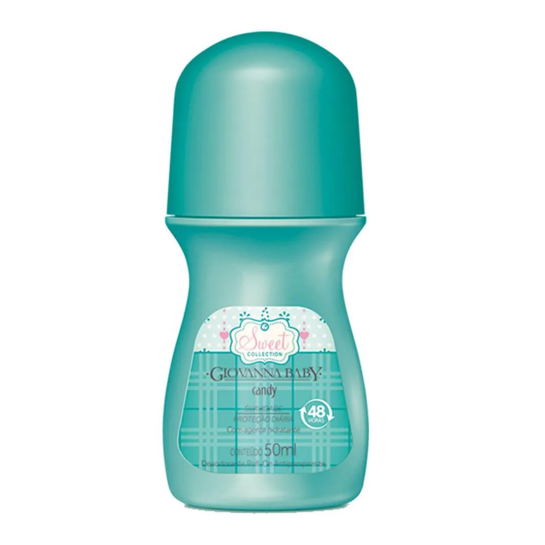 Desodorante Roll-On Giovanny Baby Feminino - Candy 50ml