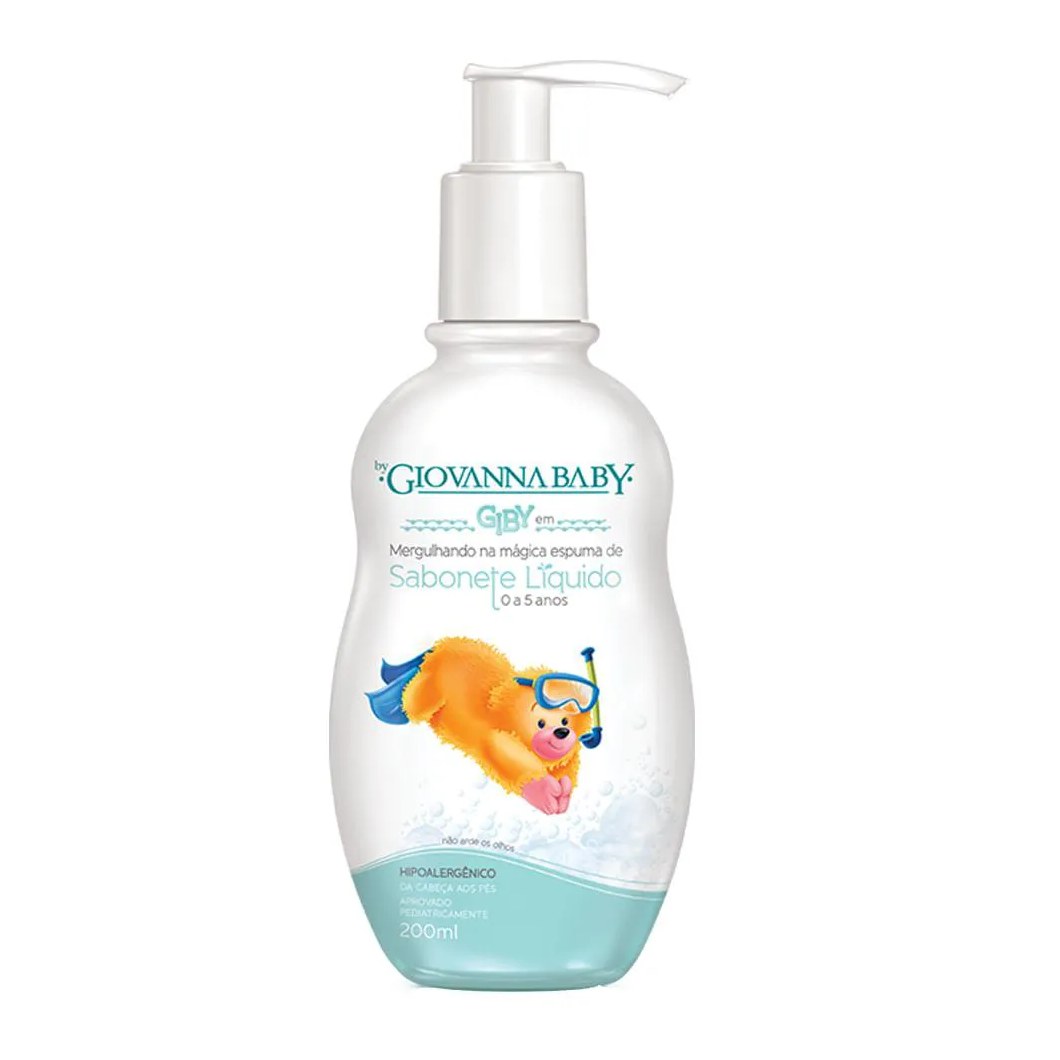 Sabonete Líquido Giovanna Baby - Giby 200ml
