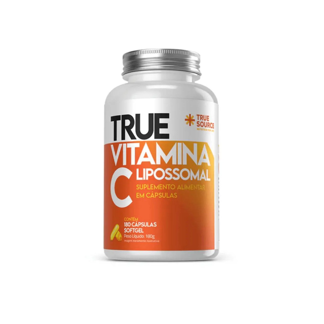 Vitamina C Lipossomal - 180 Cáps 1000Mg True Source