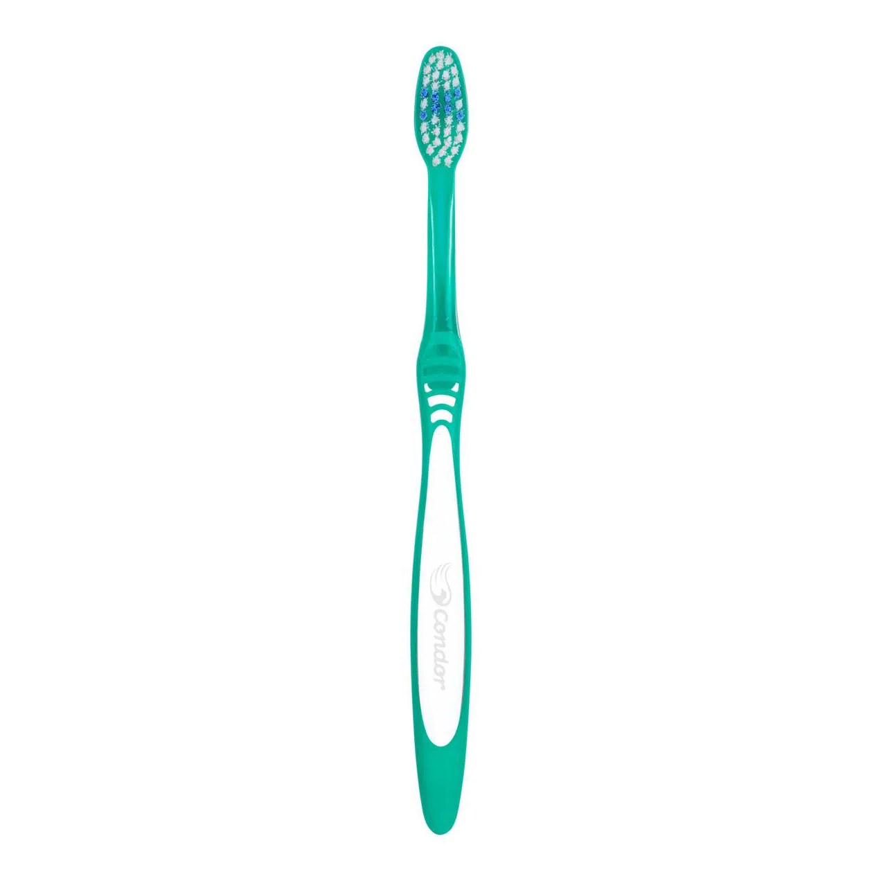 Escova Dental Macia Condor Agile Cabeça M Verde