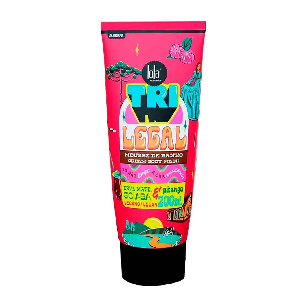 Espuma de Banho Lola Cosmetics Tri Legal 200ml