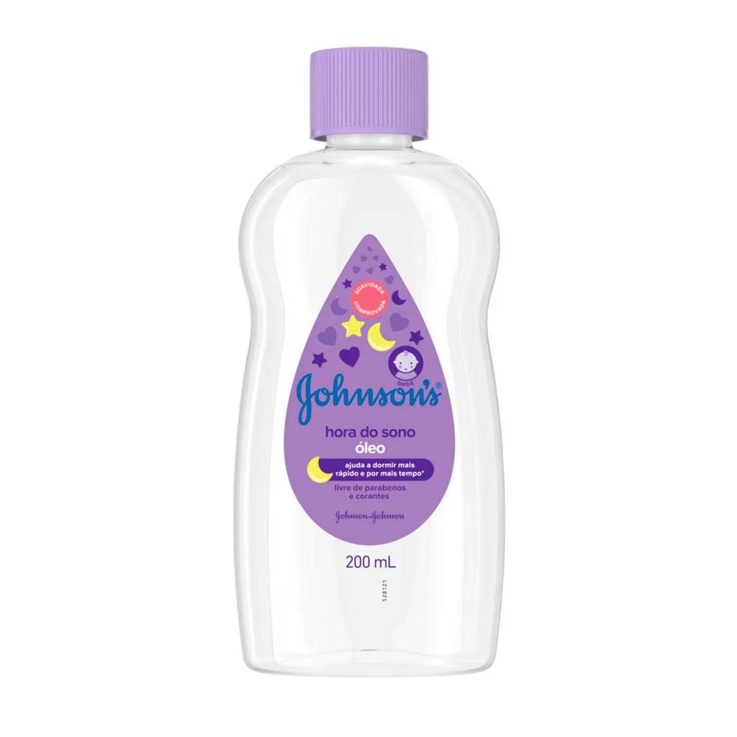 Óleo Hora do Sono Johnson Baby - Óleo Corporal 200ml