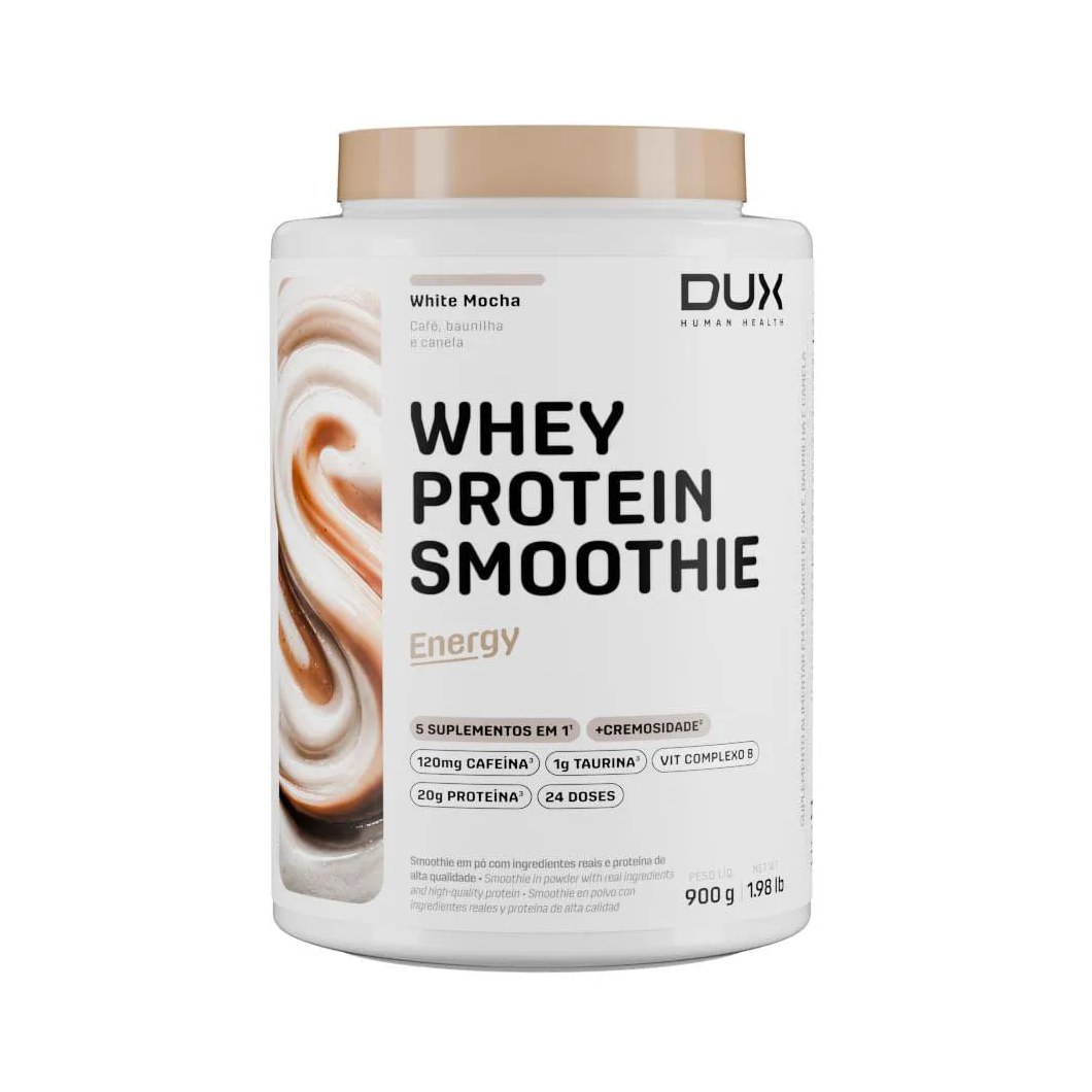 Whey Protein Smoothie Energy - Pote 900G White Mocha