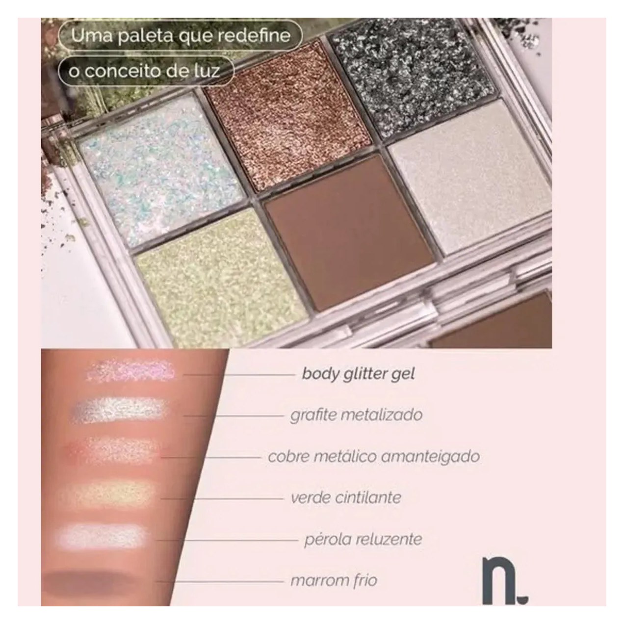 Nina Make Up Galaxy Collection Chroma Pallet