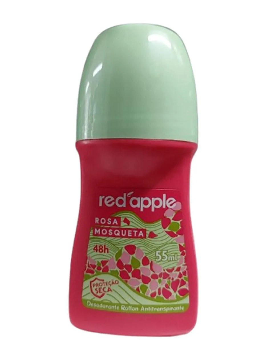Desodorante Red Apple Roll On Rosa Mosqueta 55Ml
