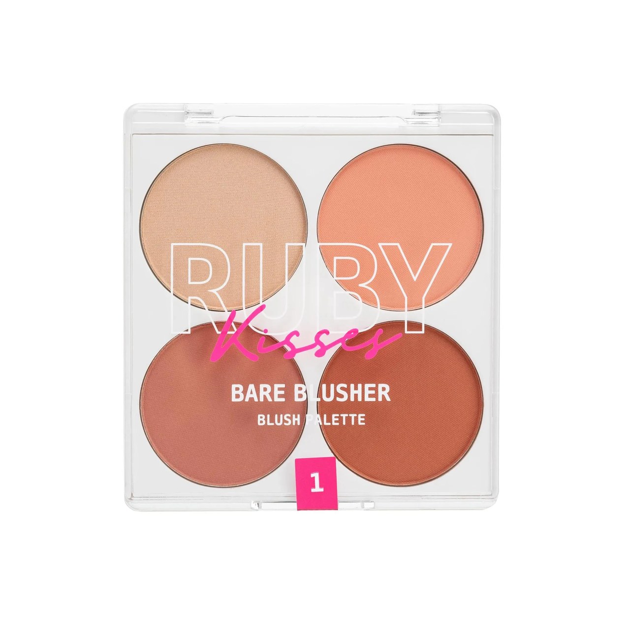 Paleta de Blush - Ruby Kisses Baring Bare