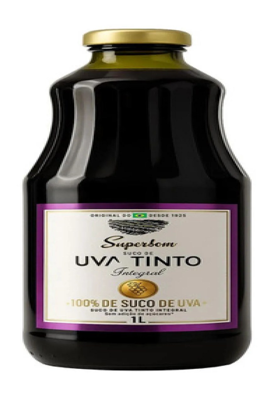 Suco de Uva Tinto Integral 1L - Superbom