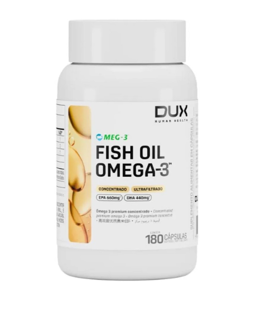 Fish Oil Omega 3 180 Caps Epa 660Mg Dha 440Mg Dux