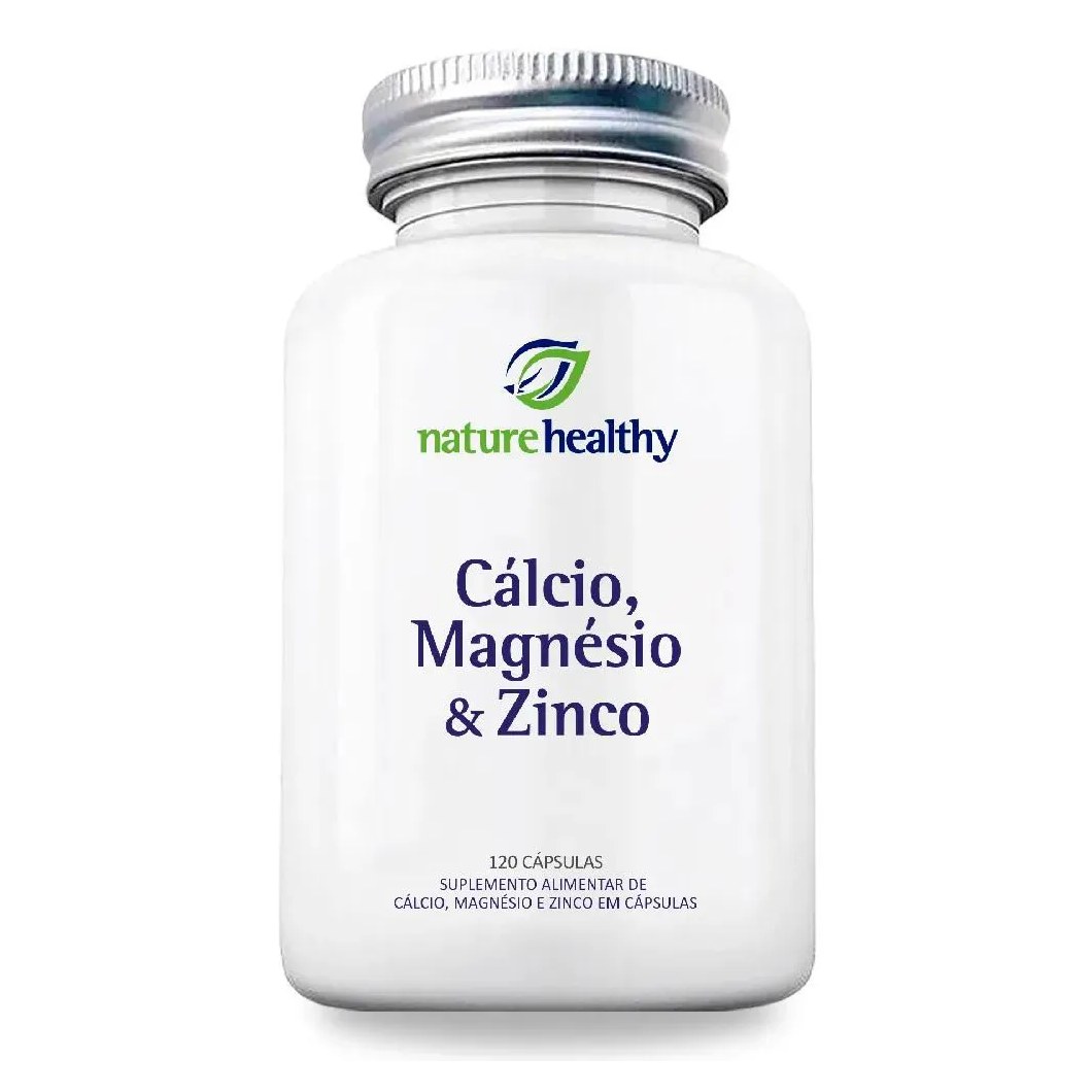 Cálcio, Magnésio & Zinco Nature Healthy