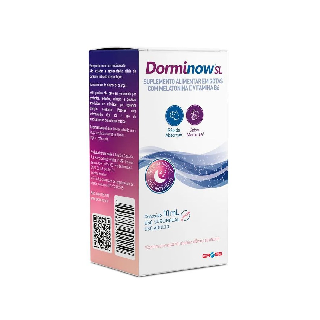 Suplemento Alimentar Gross Dorminow Sl 10Ml