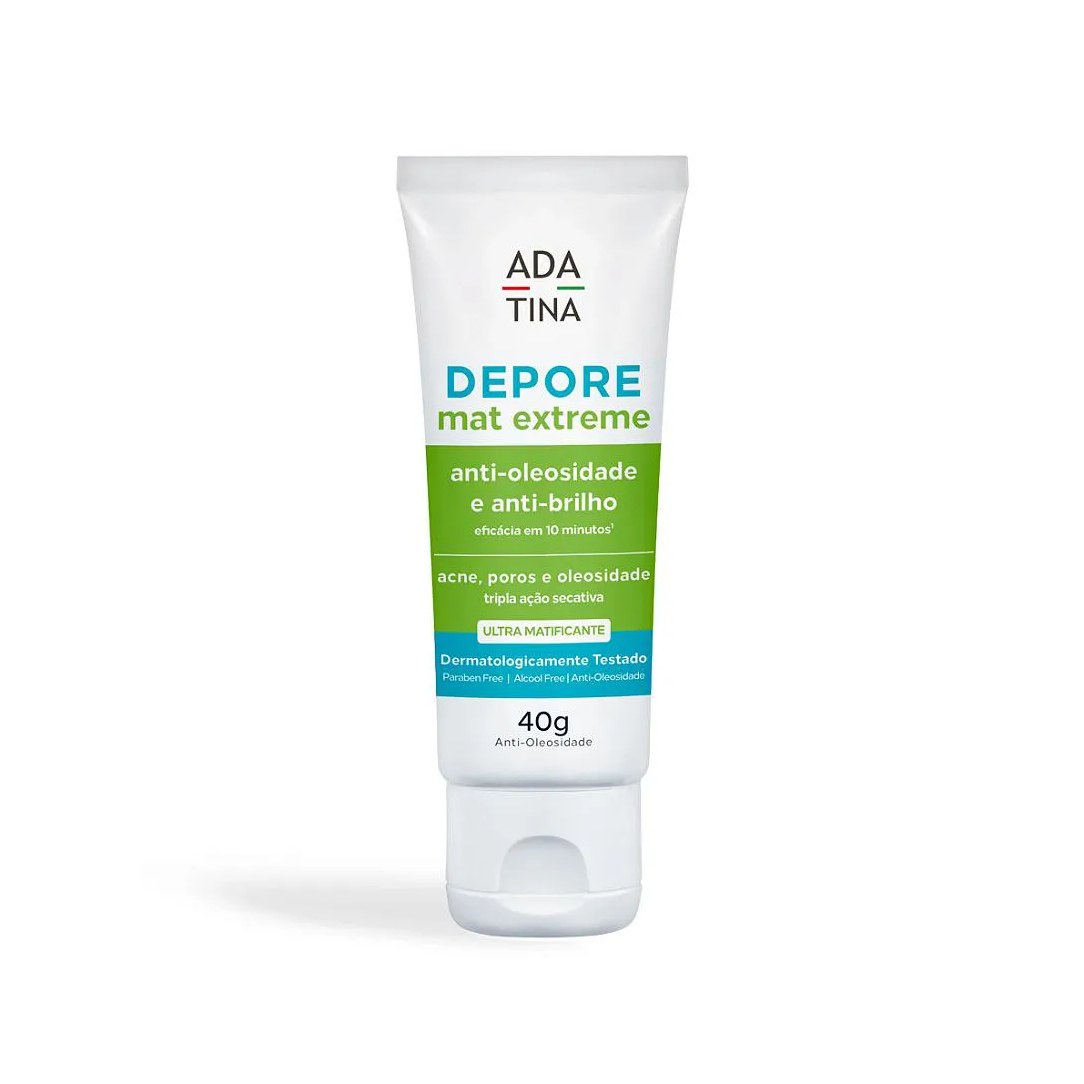 Ada Tina Depore Mat Extreme - Creme Hidratante Antioleosidade 40G