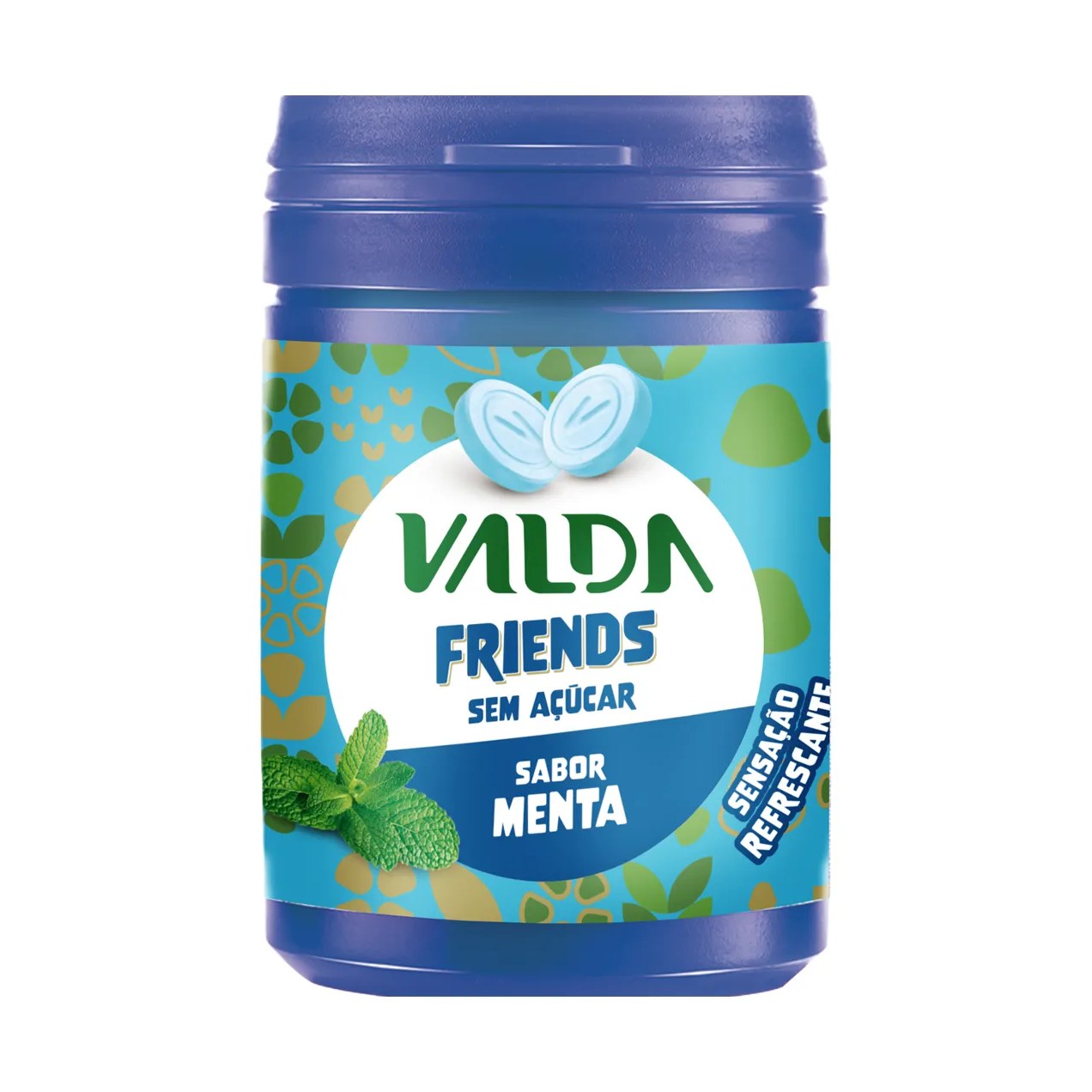Pastilhas Valda Friends Limão Sem Açúcar 50g