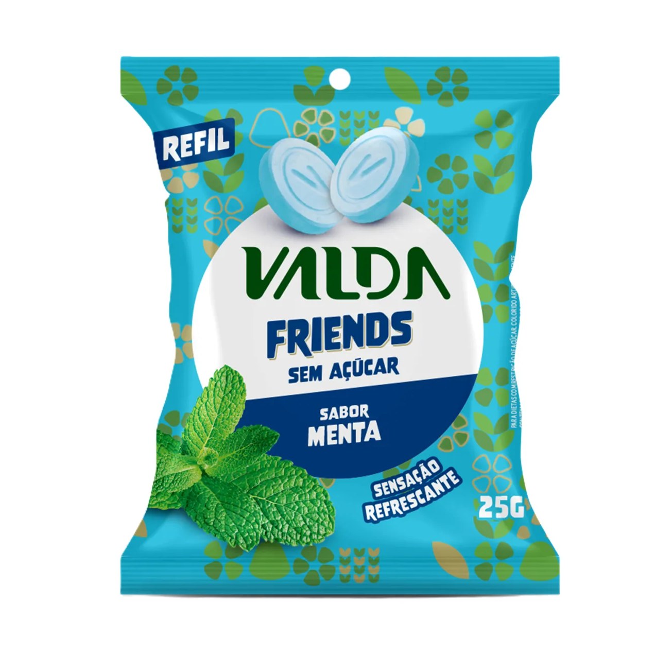 Pastilha Minty Menta Sem Açúcar 21g