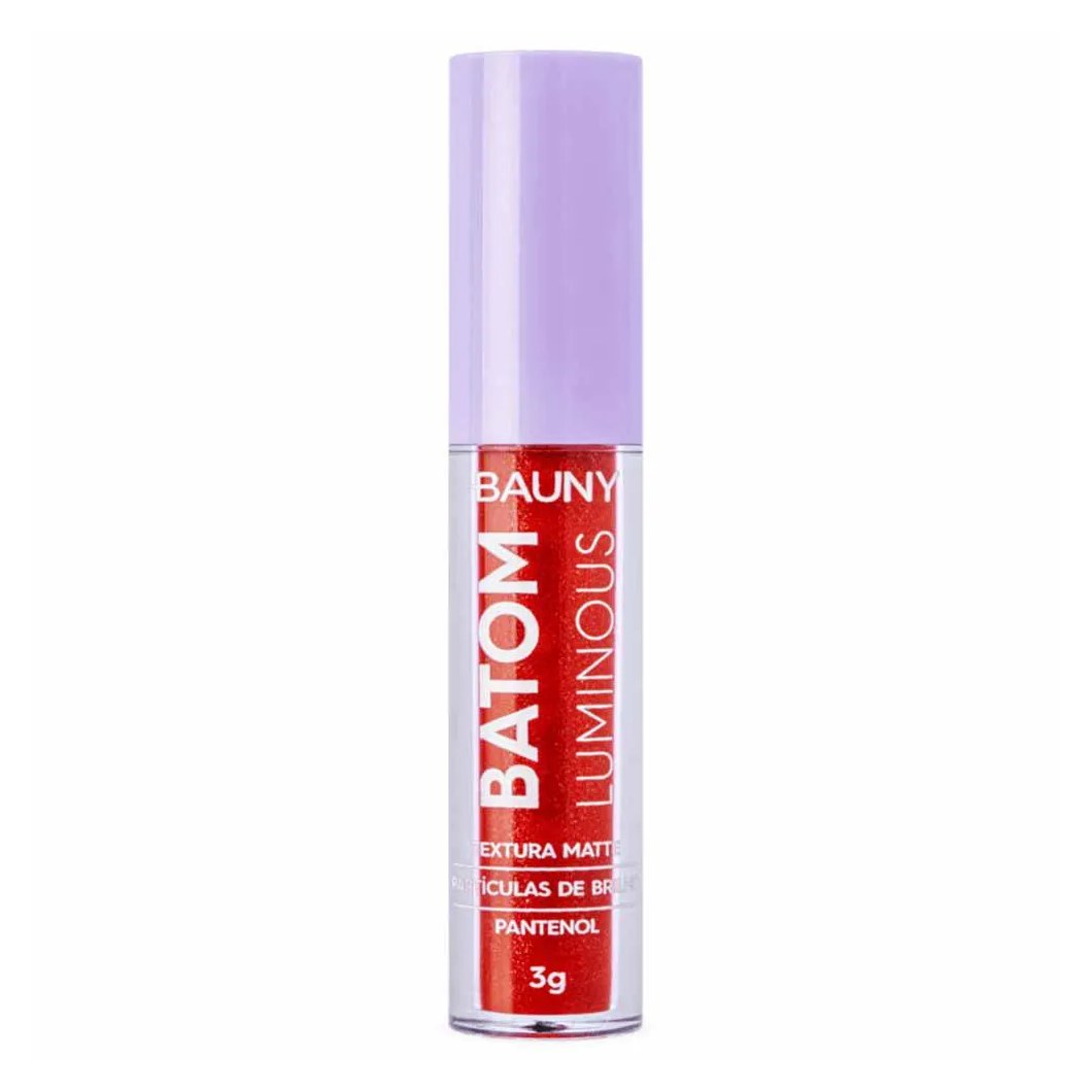 Batom Líquido Bauny Luminous 3G HOT Luminous
