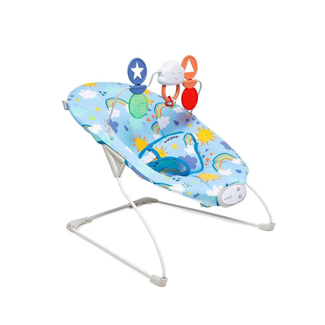 Cadeira de Descanso Bouncer Relax Azul Solar - Voyage