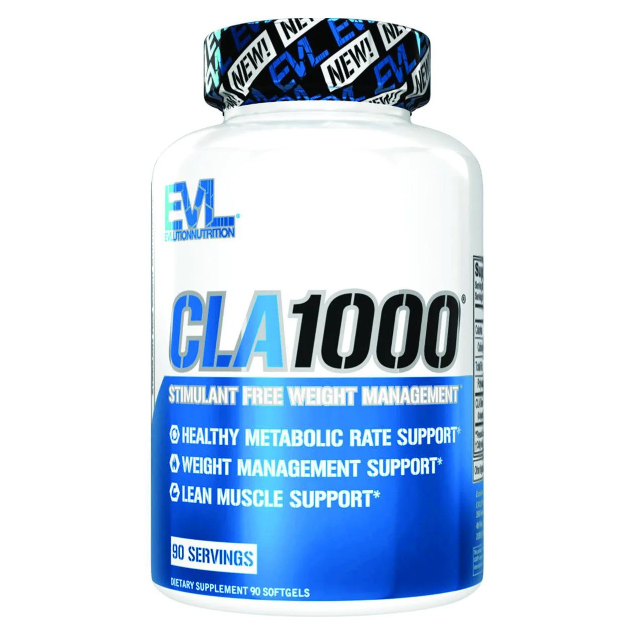 Cla Ácido Linoleico Conjugado 1000Mg 90 Softgel Evl Nutrtion