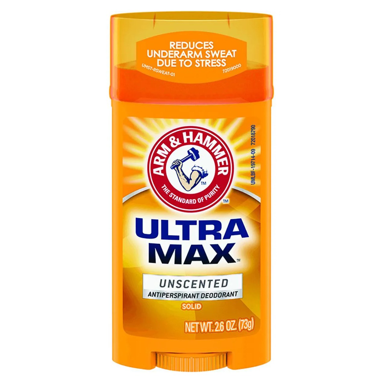 Ultramax sem Fragrância Desodorante Homens 73G Arm & Hammer