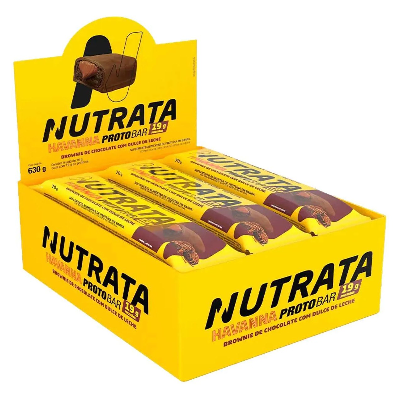 Protobar Havanna Brownie Chocolate Dulce Leche Havanna 70G