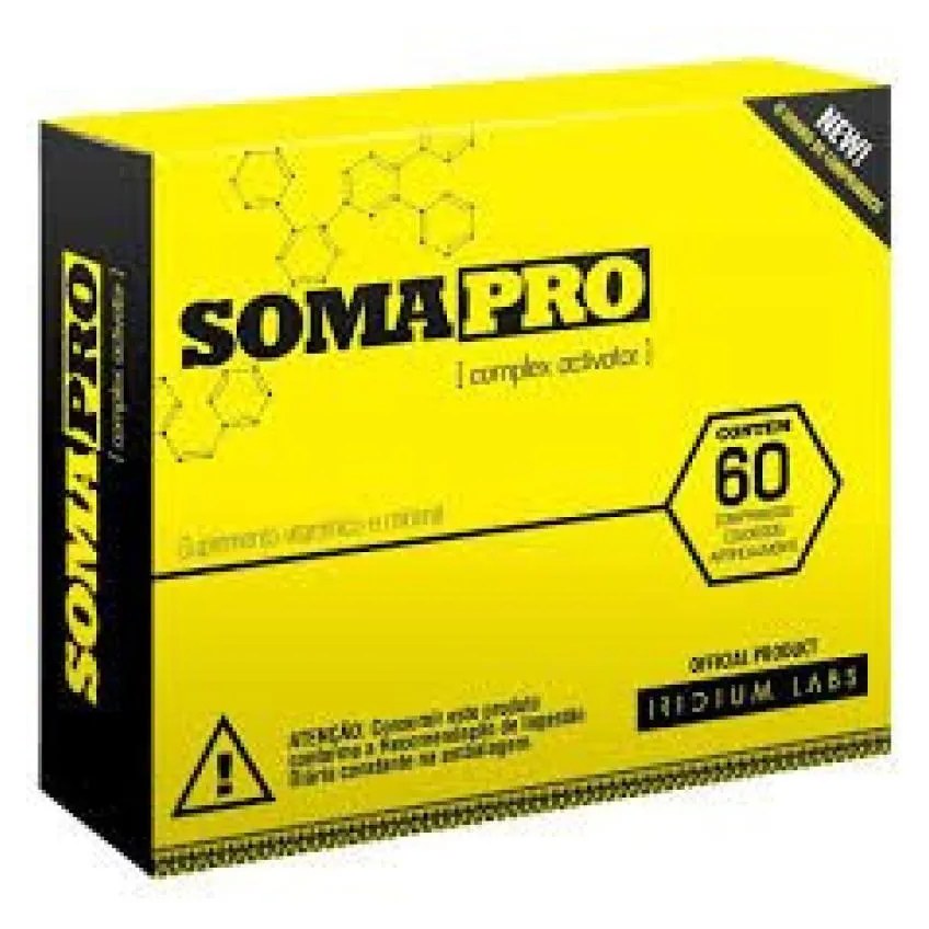 Soma Pro Zma (60 Caps) - Padrão: Único