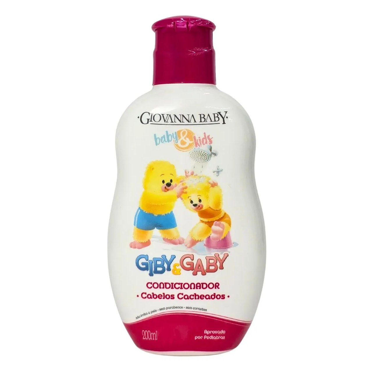 Condicionador Cabelos Cacheados Baby & Kids Giby & Gaby Vegano Giovanna Baby 200Ml