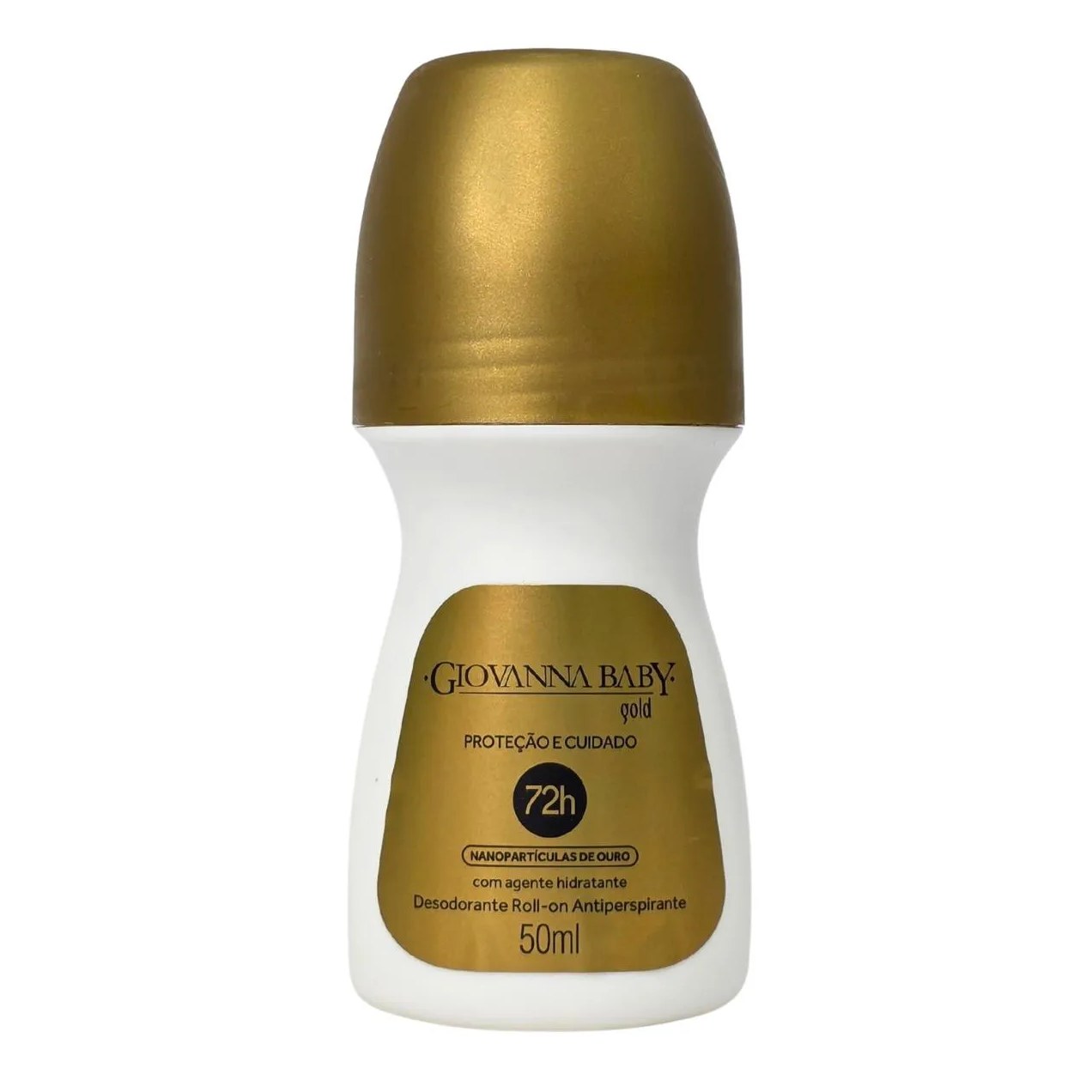 Desodorante Roll-On Nanopartículas de Ouro Gold 72H Giovanna Baby 50Ml