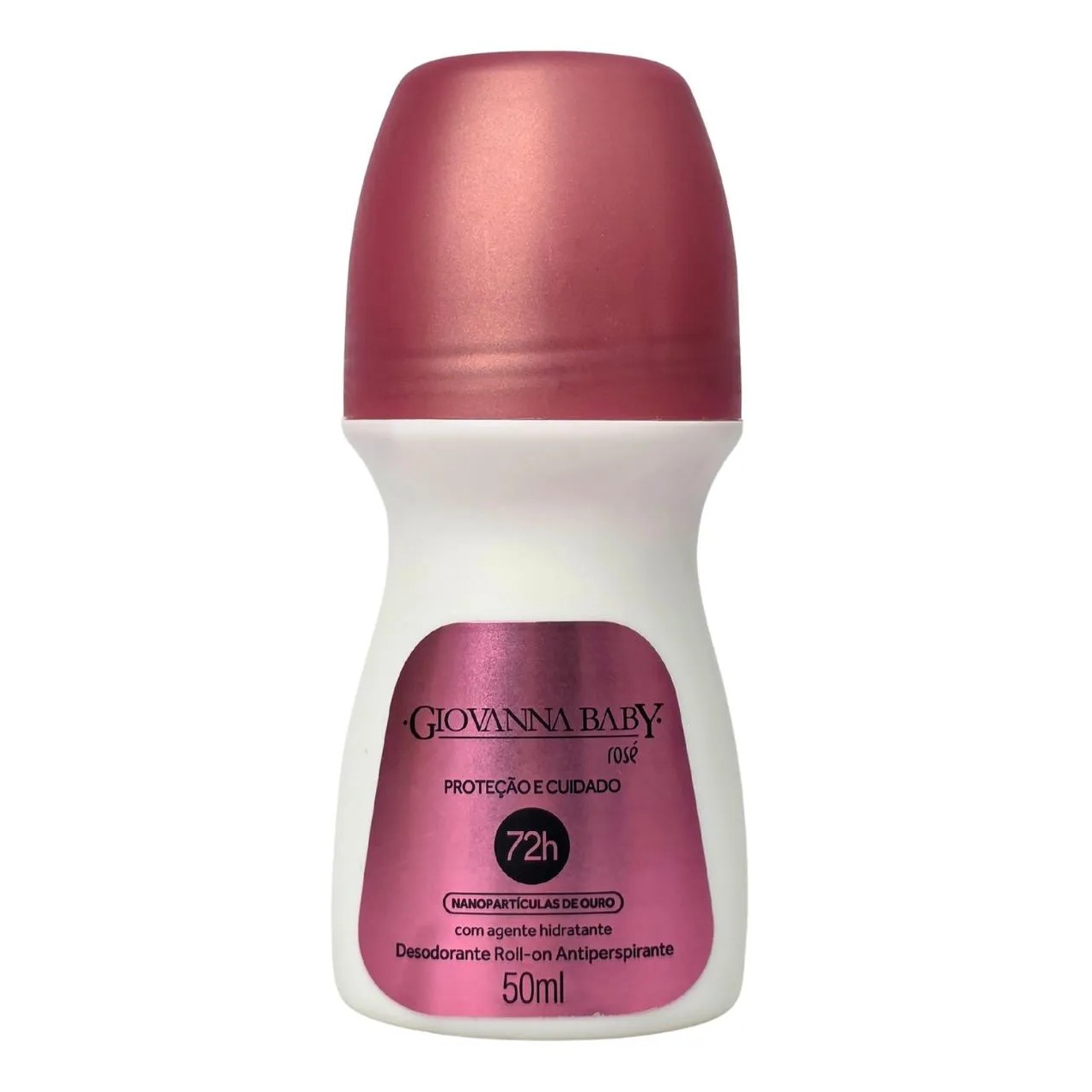 Desodorante Roll-On Nanopartículas de Ouro Rosé 72H Giovanna Baby 50Ml