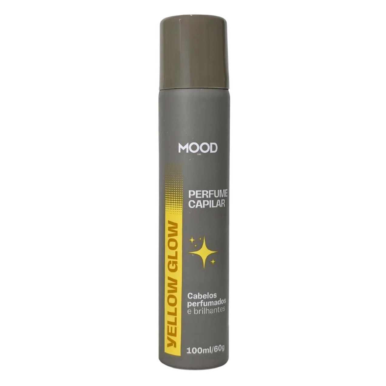 Perfume Capilar Aerossol Yellow Glow Mood Care 100Ml / 60G