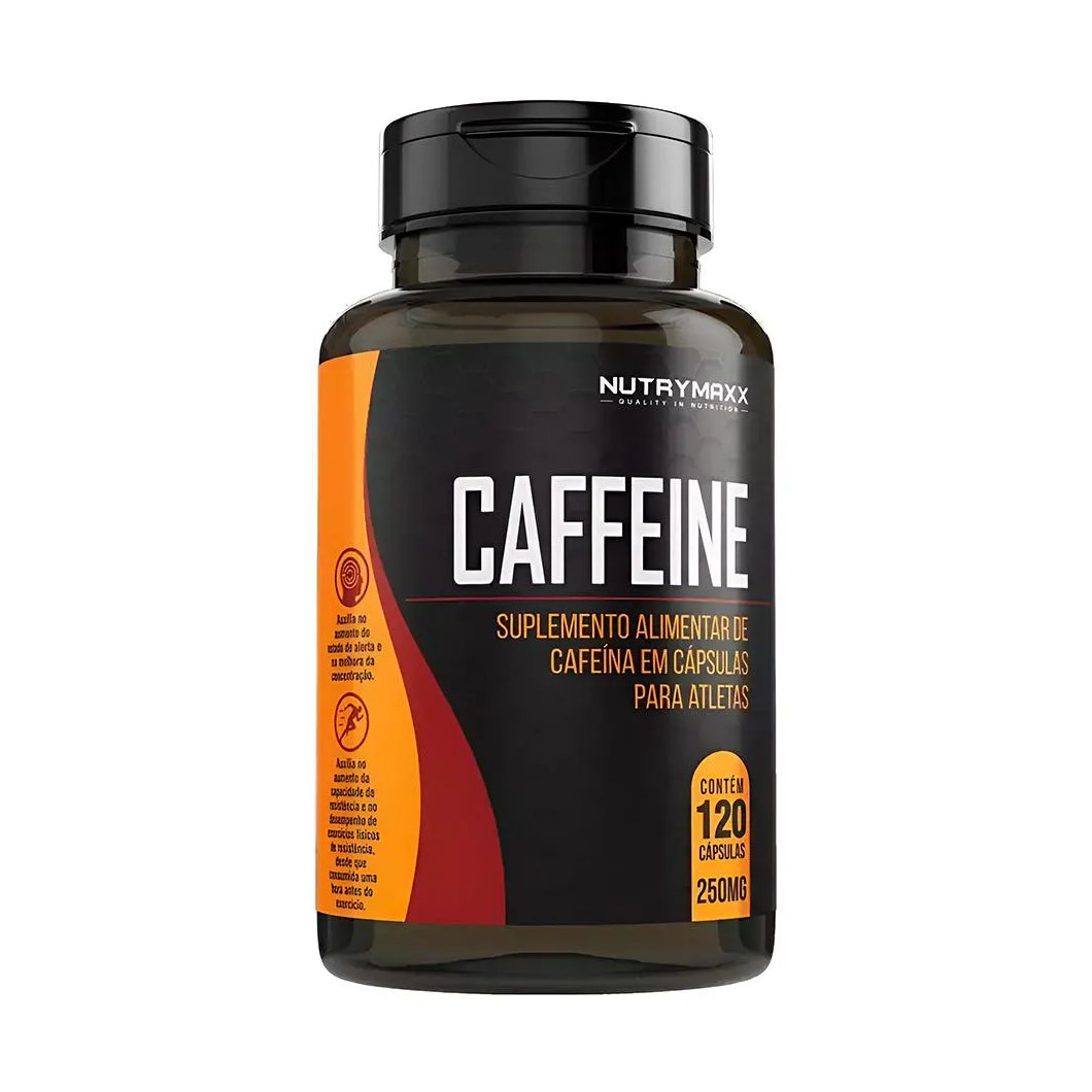 Cafeína Caffeine 250Mg Melcoprol 120 Cápsulas