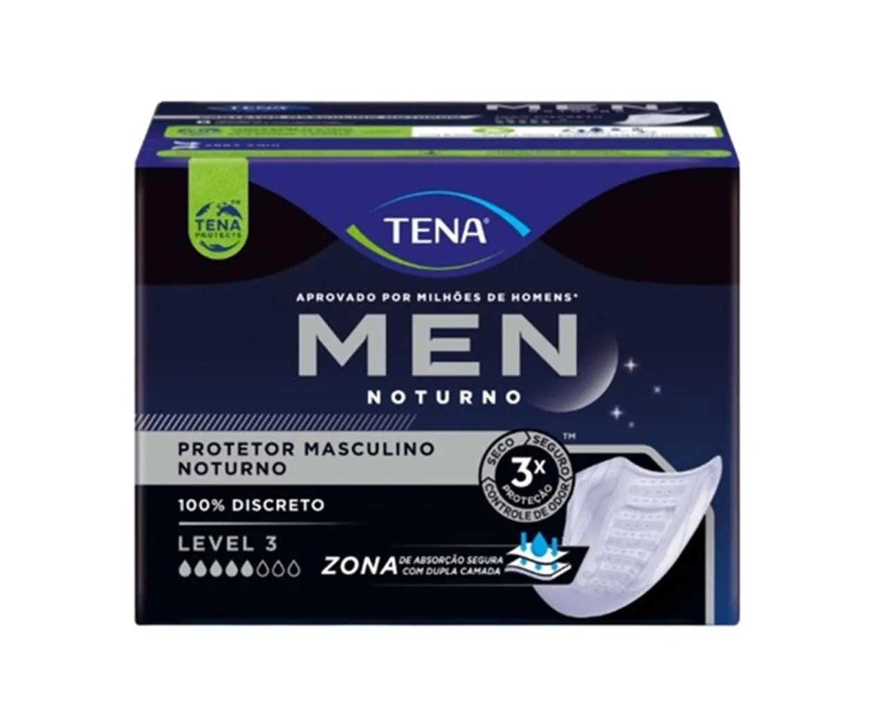 Absorvente Tena Noturno Nivel3 C/8 Un