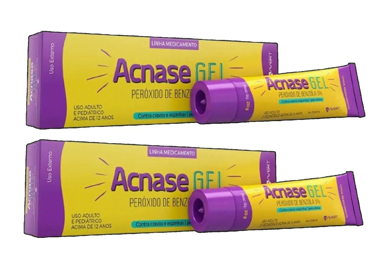 Kit 2 Acnase Gel 20G - Contra Cravos e Espinha