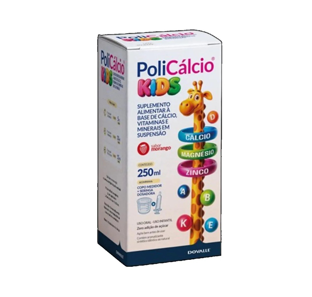 Suplemento Policálcio Kids 250Ml - Dovalle