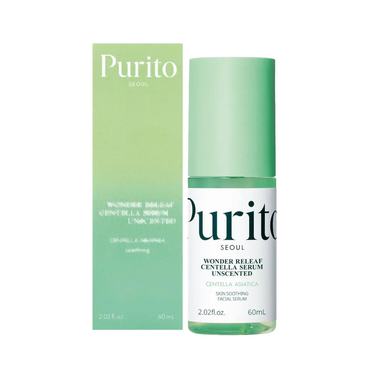 Sérum Facial Purito Wonder Releaf Centella Serum Unscented 60ml