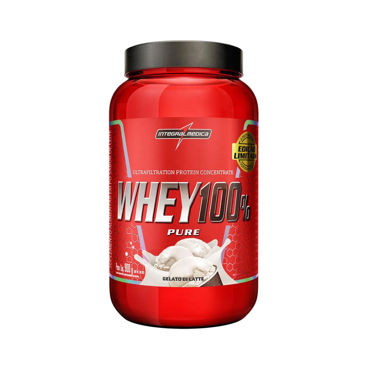 Whey Protein Concentrado Pote 900G Gelato DI Latte