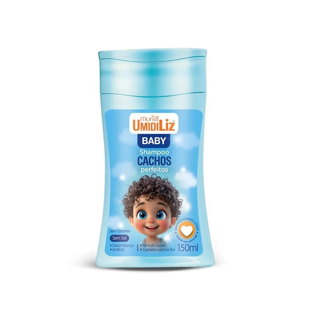 Shampoo Umidiliz Baby Cachos Perfeitos Menino 150Ml - Muriel