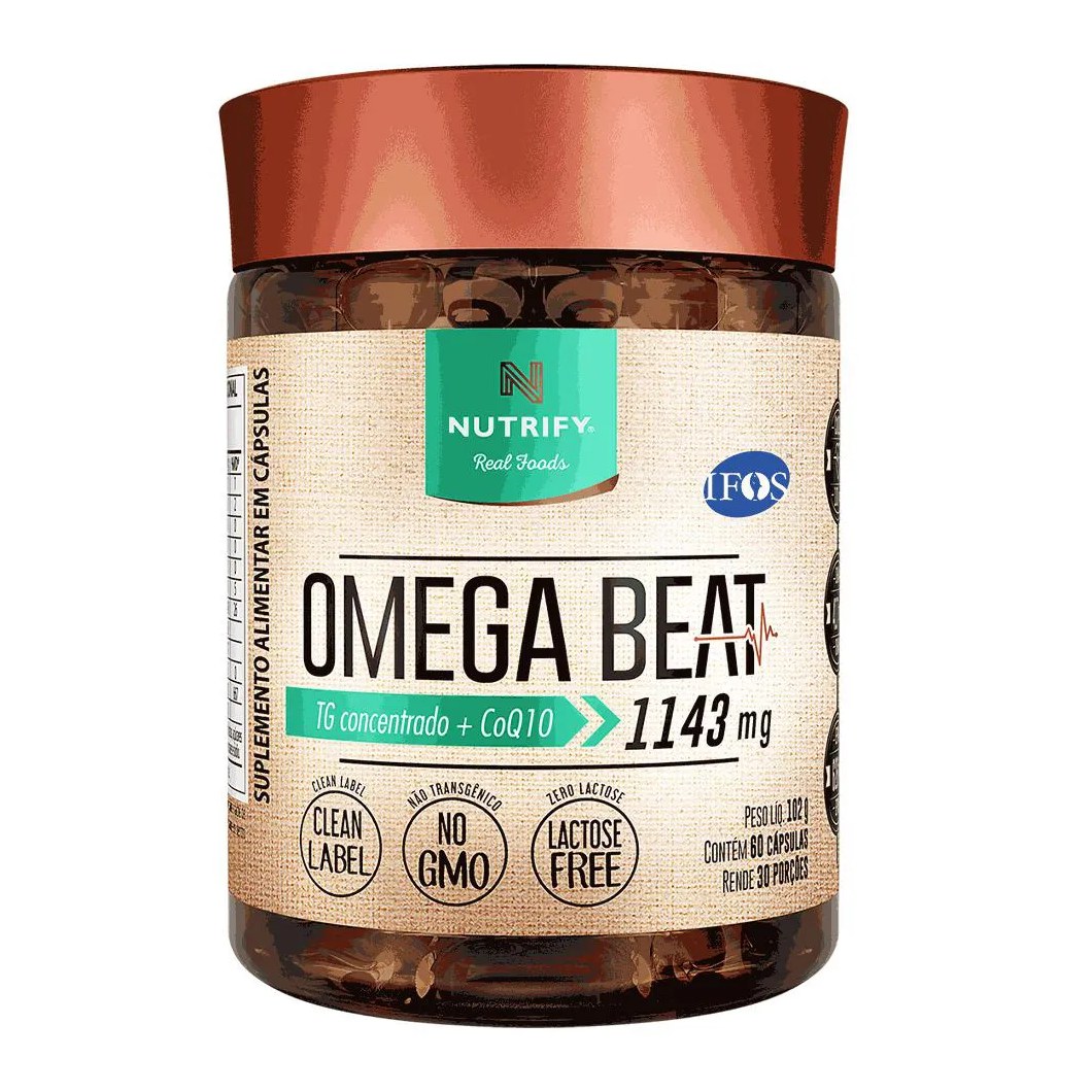 Ômega Beat - 60 Cápsulas
