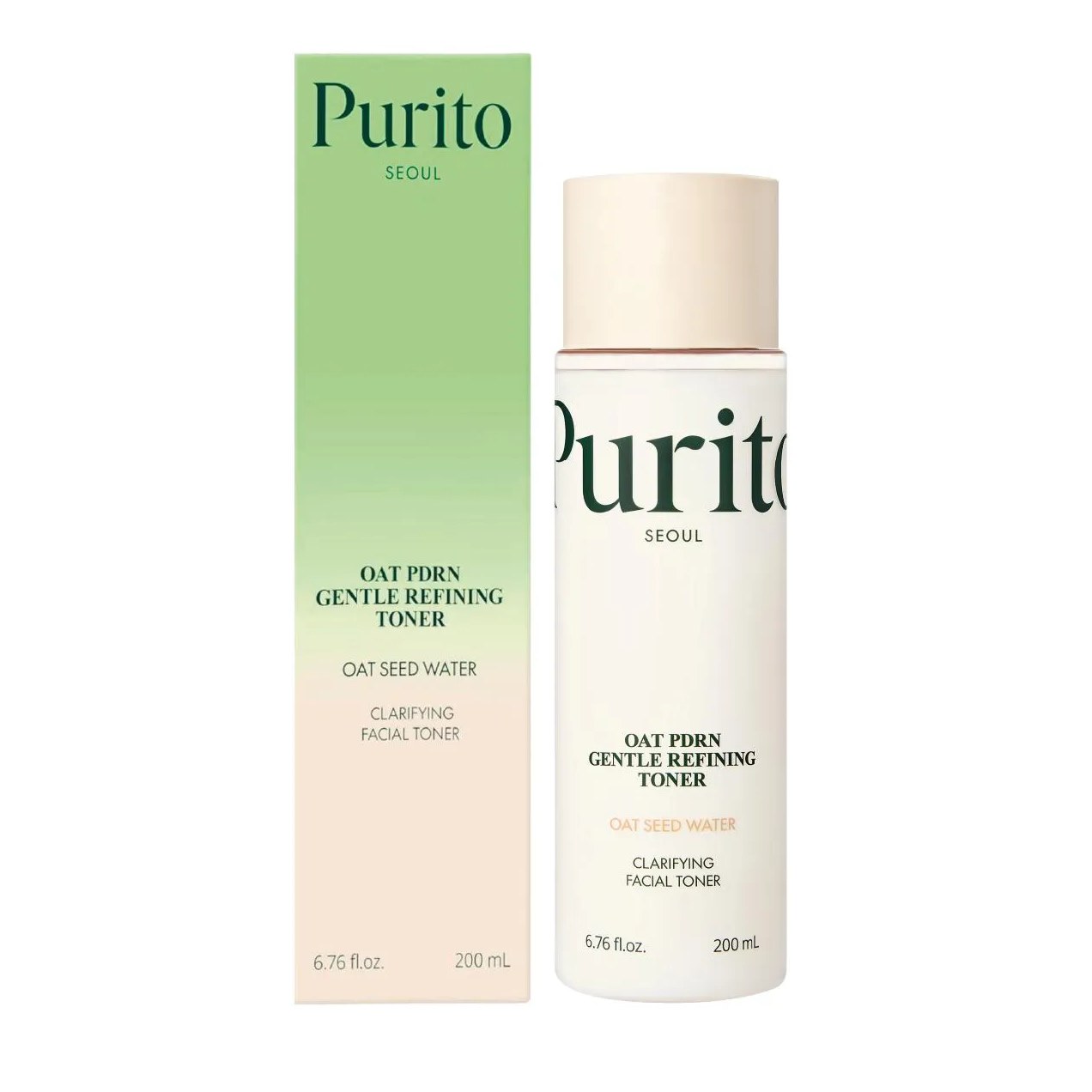 Tônico Facial Purito Oat PDRN Gentle Refining Toner 200ml