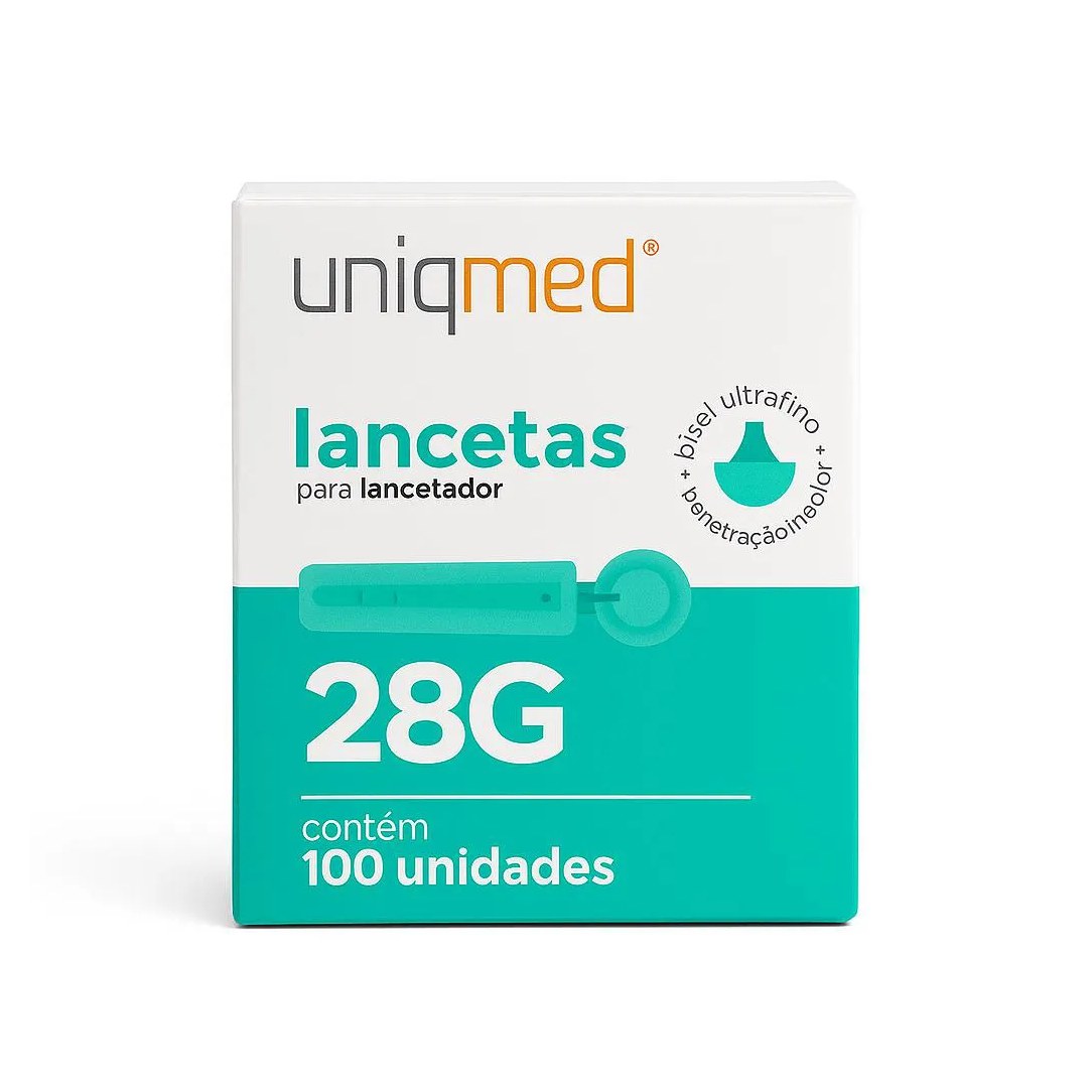 Lanceta para Lancetador 28G - Uniqmed