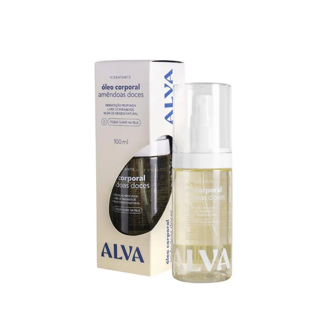 Alva Amêndoa Doce Óleo Corporal 100Ml