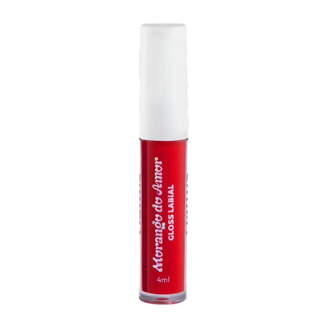 Gloss Labial Dailus Morango do Amor Cobertura Crocante