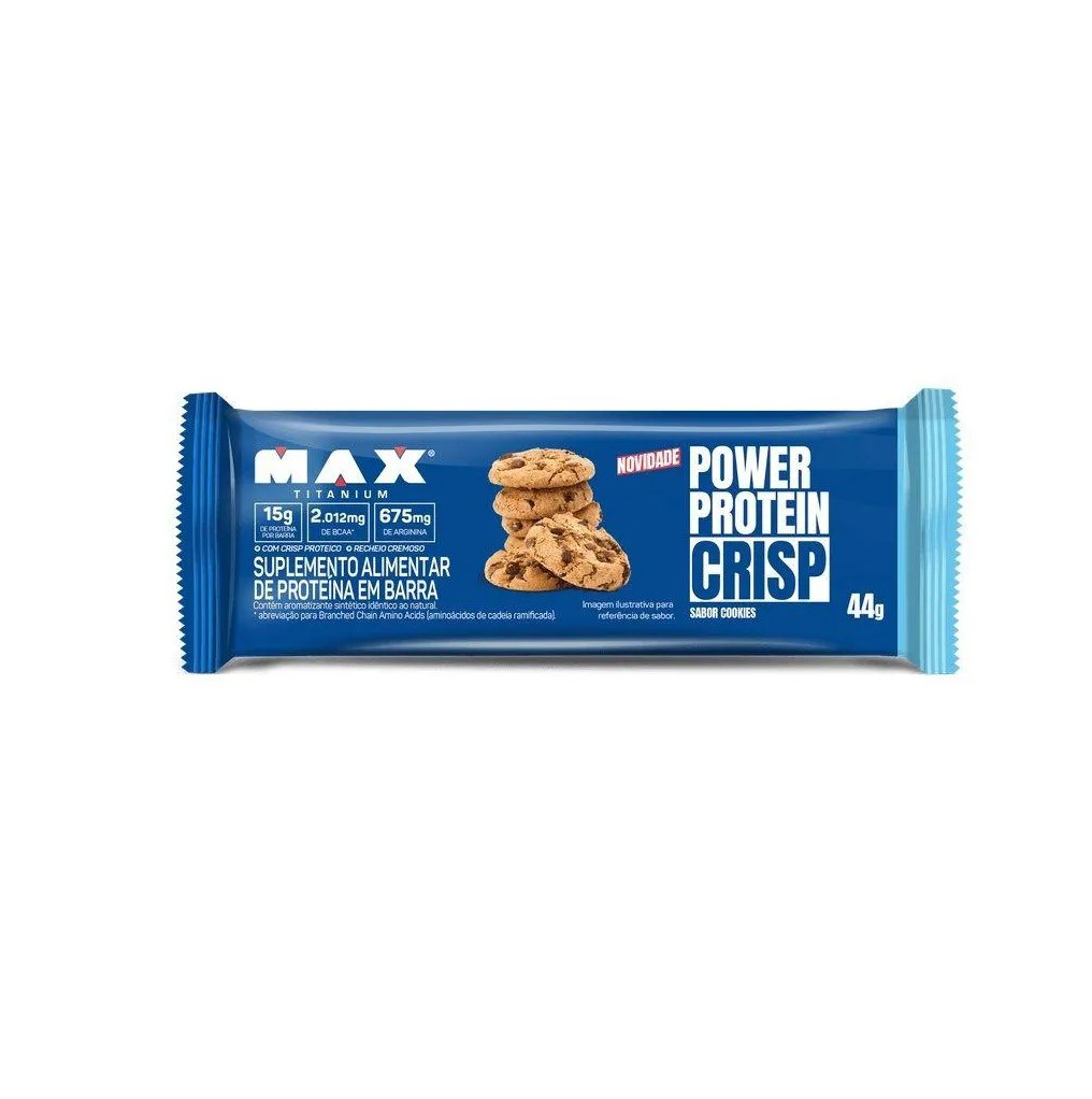 Power Protein Crisp Bar (44G) - Sabor: Cookies