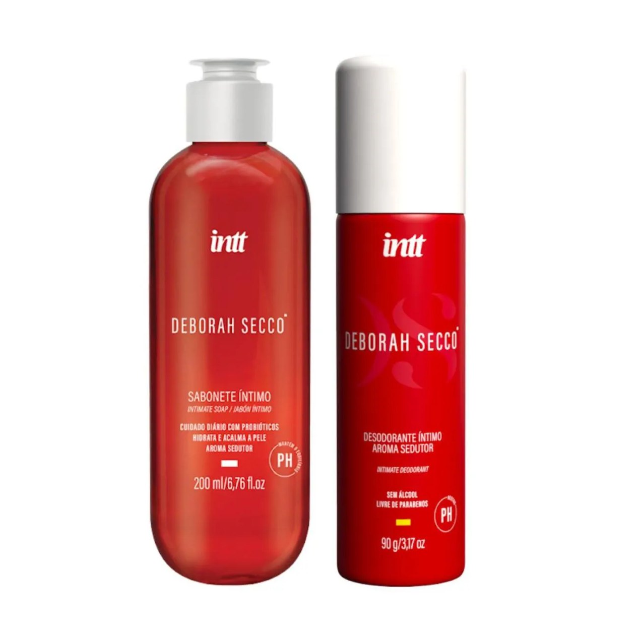 Kit Deborah Secco Sabonete Liquido e Desodorante Intimo