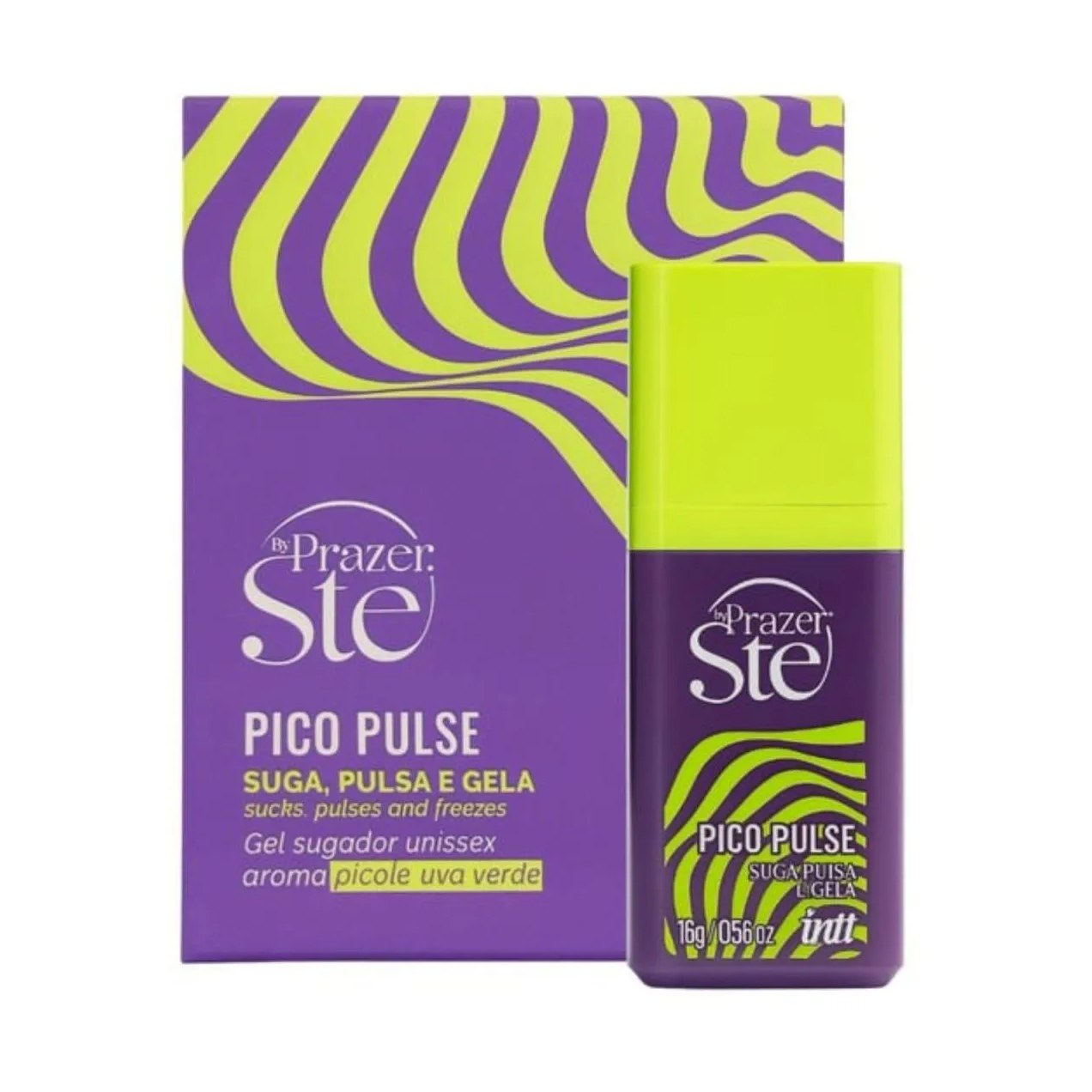 Pico Pulse Gel Sugador Unissex By Prazer Ste 16G - Intt