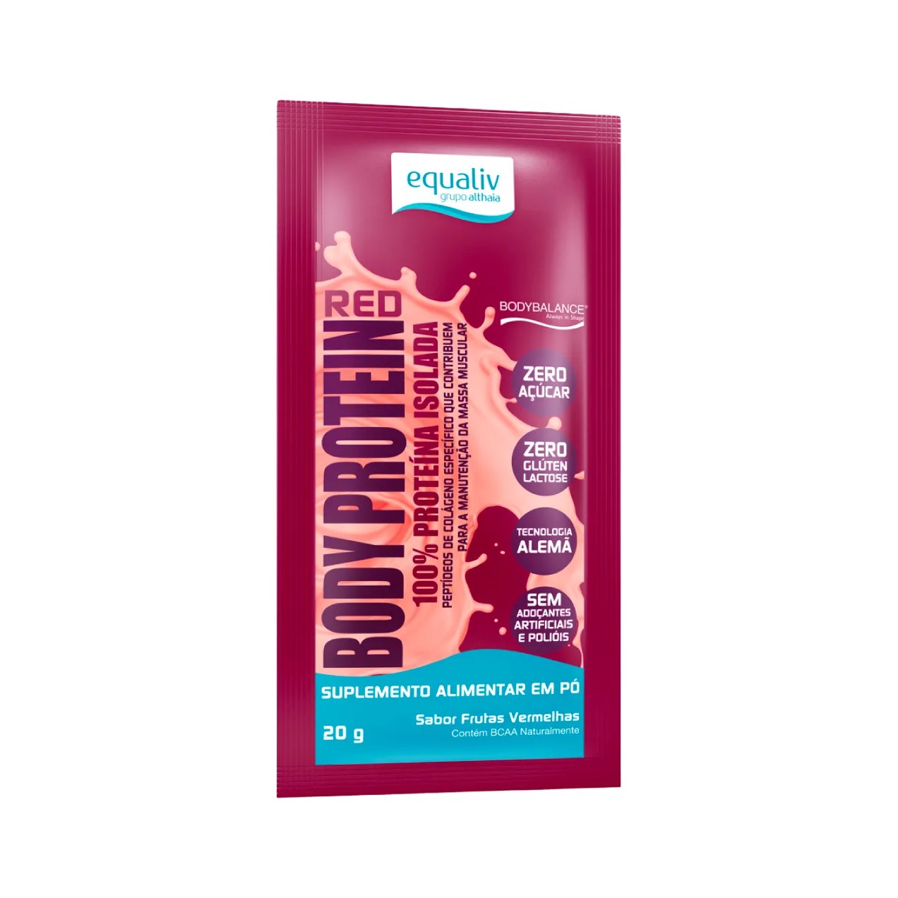 Proteína em Pó Equaliv Body Protein Red Sachê 20g